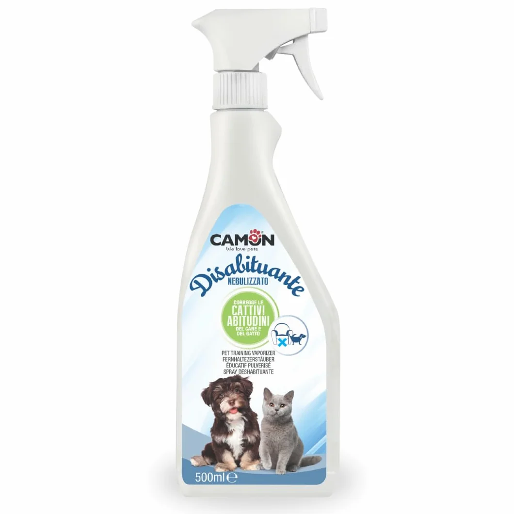 CAMON | Disabituante Nebel 500ml, Repulsivo Educativo per Cani e Gatti, Sicuro per Animali e Ambiente