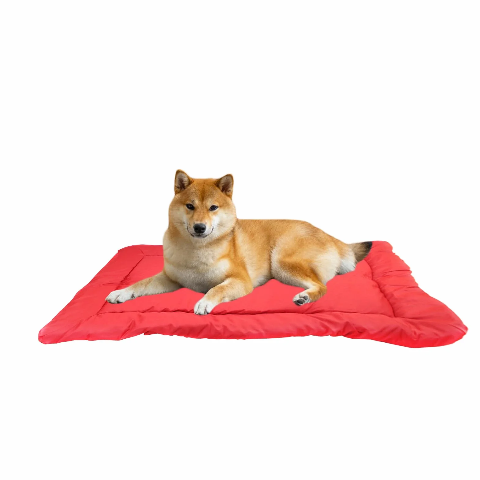 Generico Outdoor Dog Bed, Portable Camping Travel Dogs Couch, Waterproof Cloth Washable Waterproof Roll-Up Pet Mat, Suitable for Small, Medium, Large Breeds, Ideal for Indoor, Outdoor, 90x60x3cm