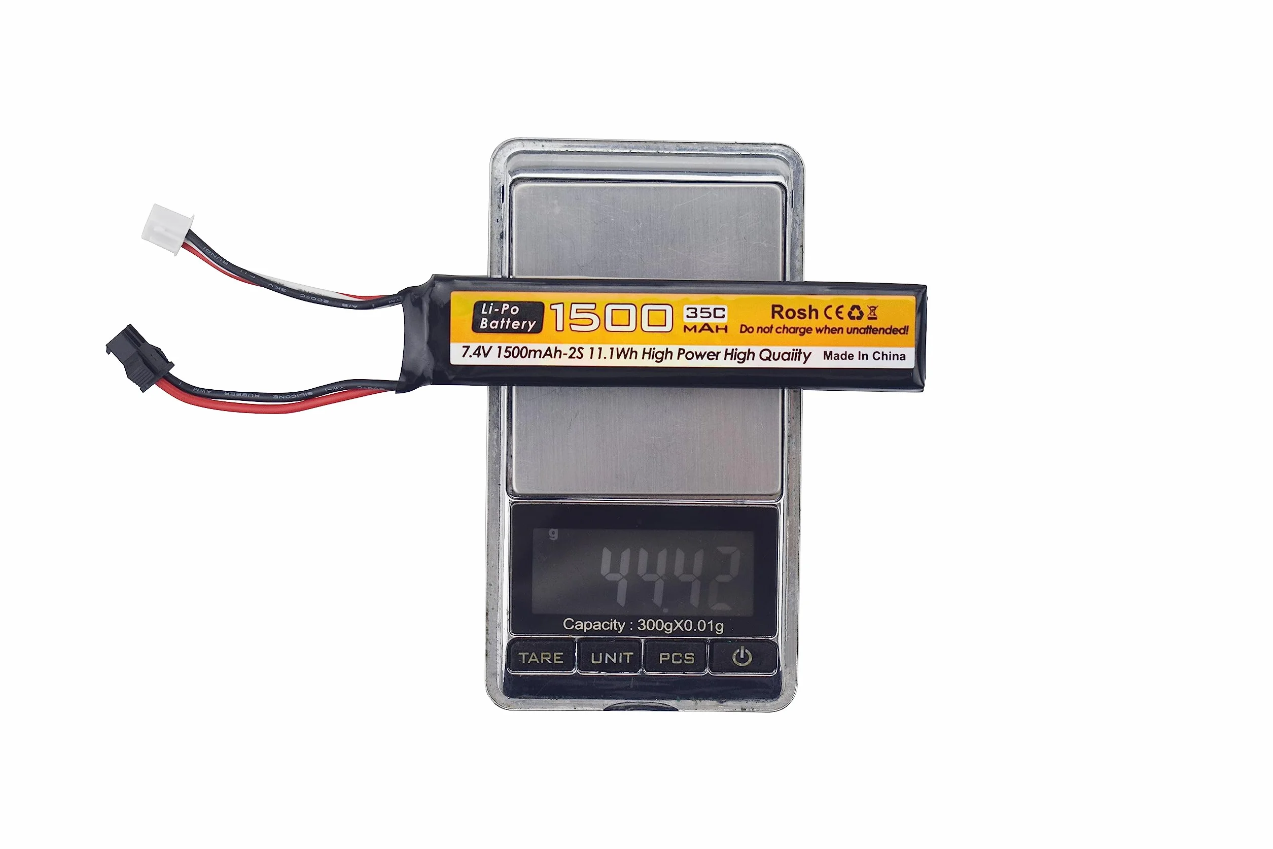 2PCS 7.4V 35C 1500mAh Spina SM-2P Spina T Spina Odamiya Li-ion batteria con cavo di ricarica USB per Airsoft modello pistole fucili RC auto droni