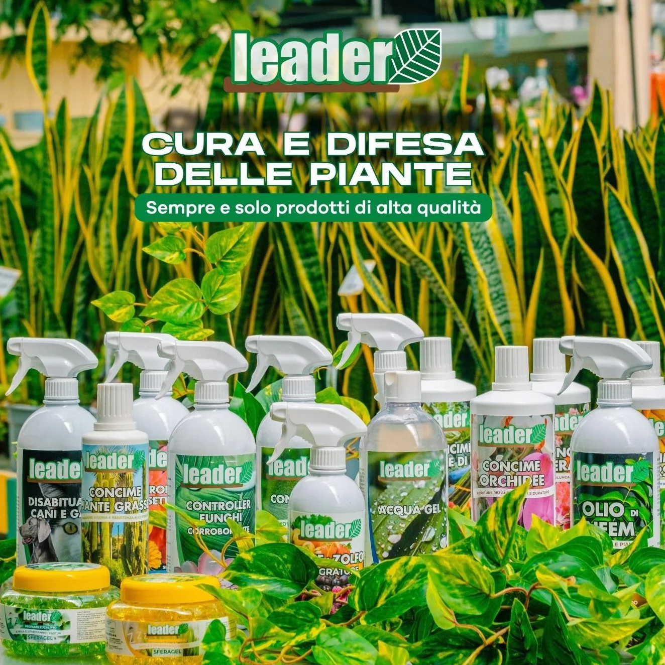 LEADER, Disabituante Spray, Repellente, Dissuasore, Allontana Cani e Gatti, Crea Barriera Olfattiva, Con Oli Essenziali ed Ingredienti Naturali, Uso per Superfici Interne ed Esterne, Formato da 1L