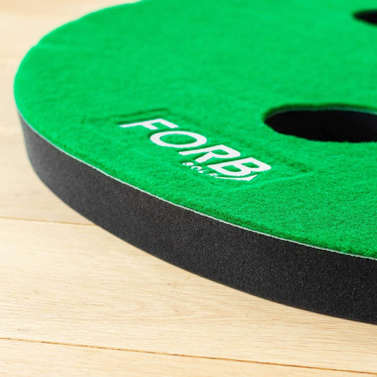 FORB Tappetino Putting da Golf per Uso Domestico - 2 Dimensioni Disponibili | Tappetino Professionale per Allenamento in Casa (3 buche) | Attrezzatura da Golf