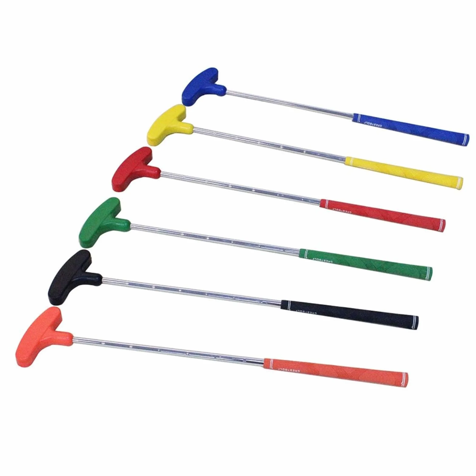 CRESTGOLF Golf Putter, Golf Putter per gli uomini e le donne, 2/6 Pack Due-Way Putter Mini Golf Putter per gli utenti Destri o Sinistri Golf Club Bi-direzionale Gomma Putter.