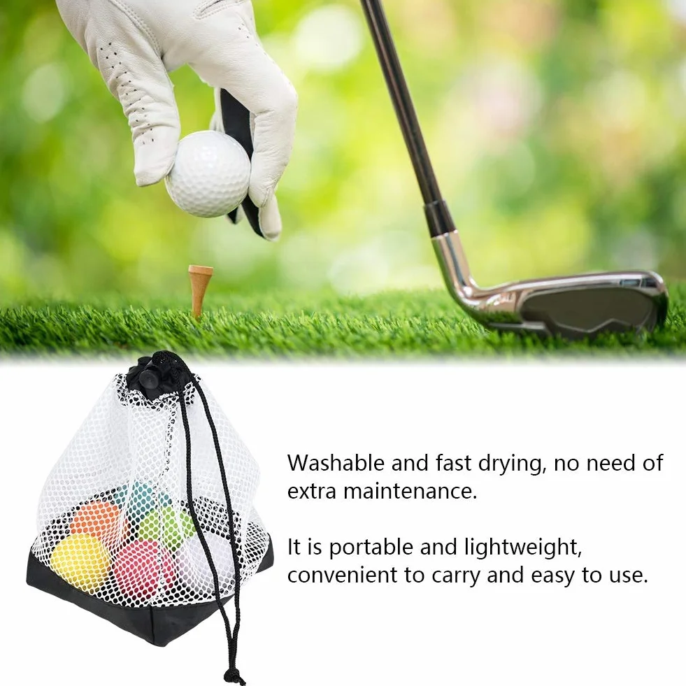 VOBOR Palline da Golf Sacco Rete in Nylon Accessorio