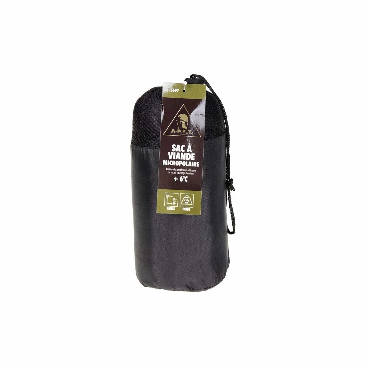 Sac à Viande Micropolaire Noir