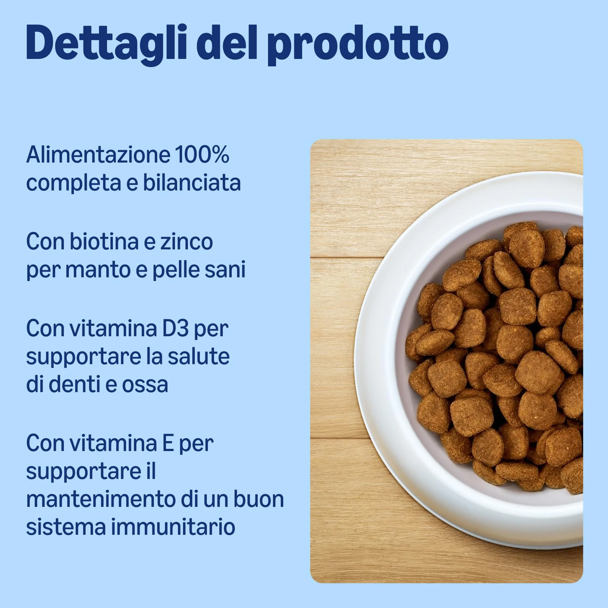 Amazon Alimento secco completo per cani adulti ricco di manzo con piselli 20 kg