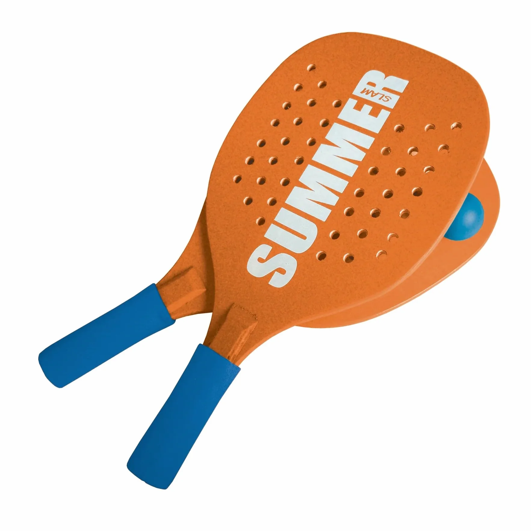 Coppia Racchette da Spiaggia Summer Padel Beach Tennis Set Legno Mare Giardino