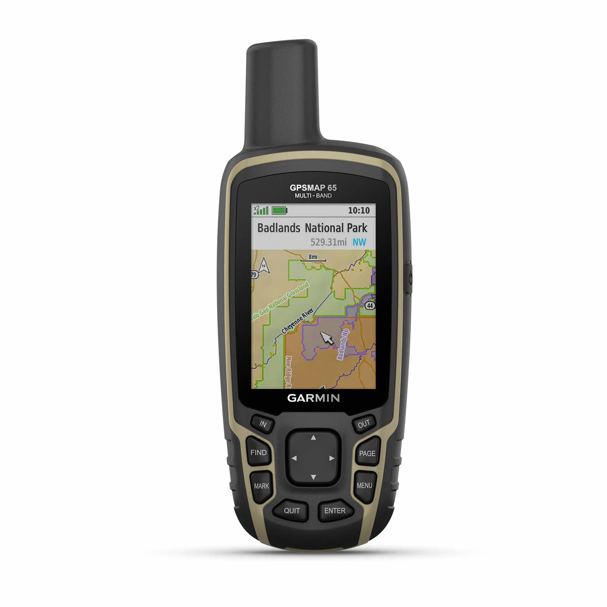 Garmin GPSMAP 65 localizzatore GPS Personale Nero 16 GB GPSMAP 65, TFT, 6,6 cm (2.6"), 36 x 55 mm, 160 x 240 Pixel, 65536 Colori, 16 GB