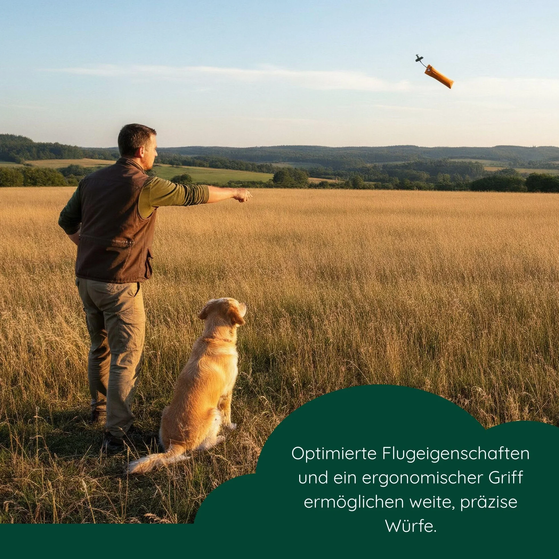 Romneys Junior Dummy 250 g – per l'allenamento di cani e rifugi, galleggiante (arancione + verde)