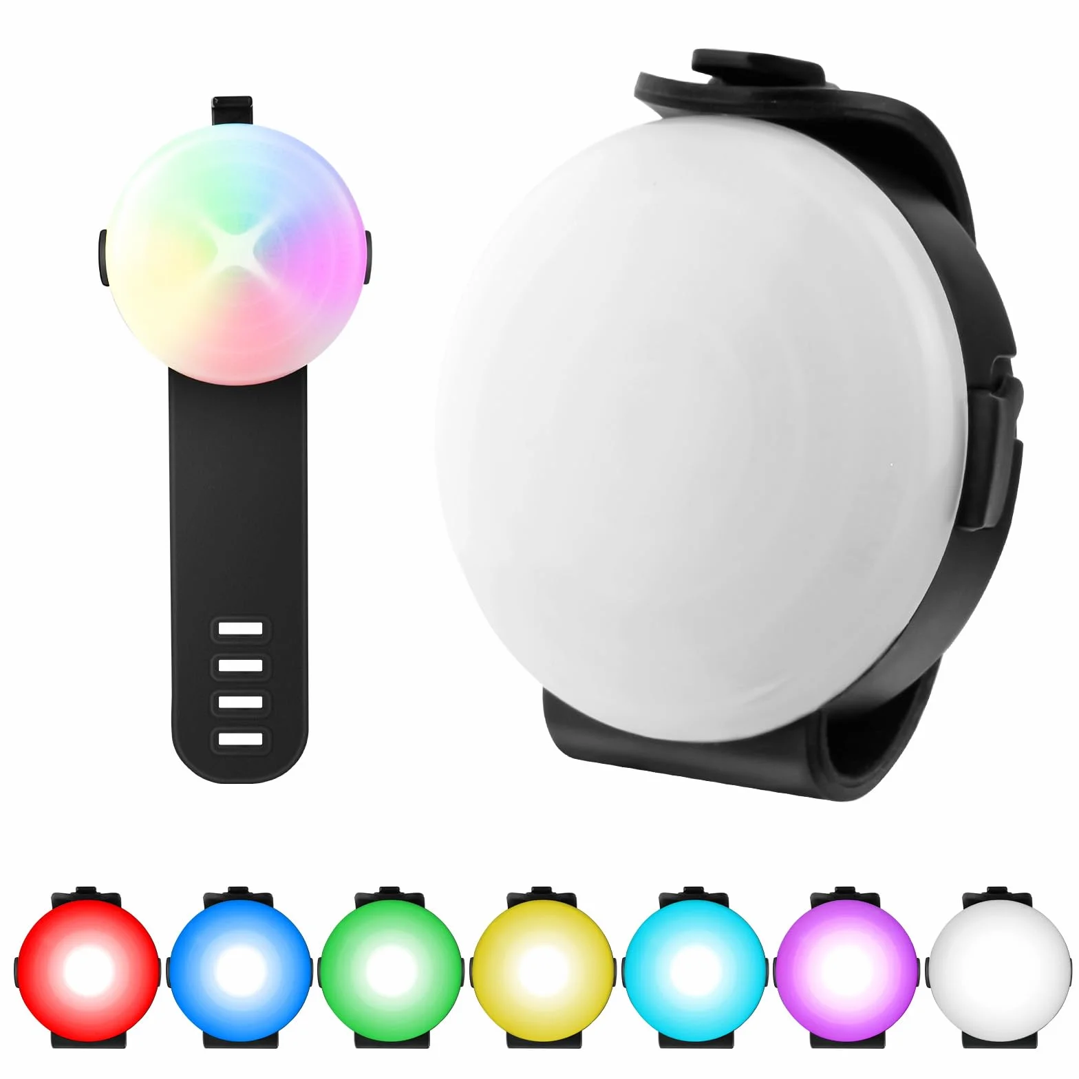 AUAUY Luce Lampeggiante a LED di Sicurezza per Cani Gatti, Ricaricabile USB