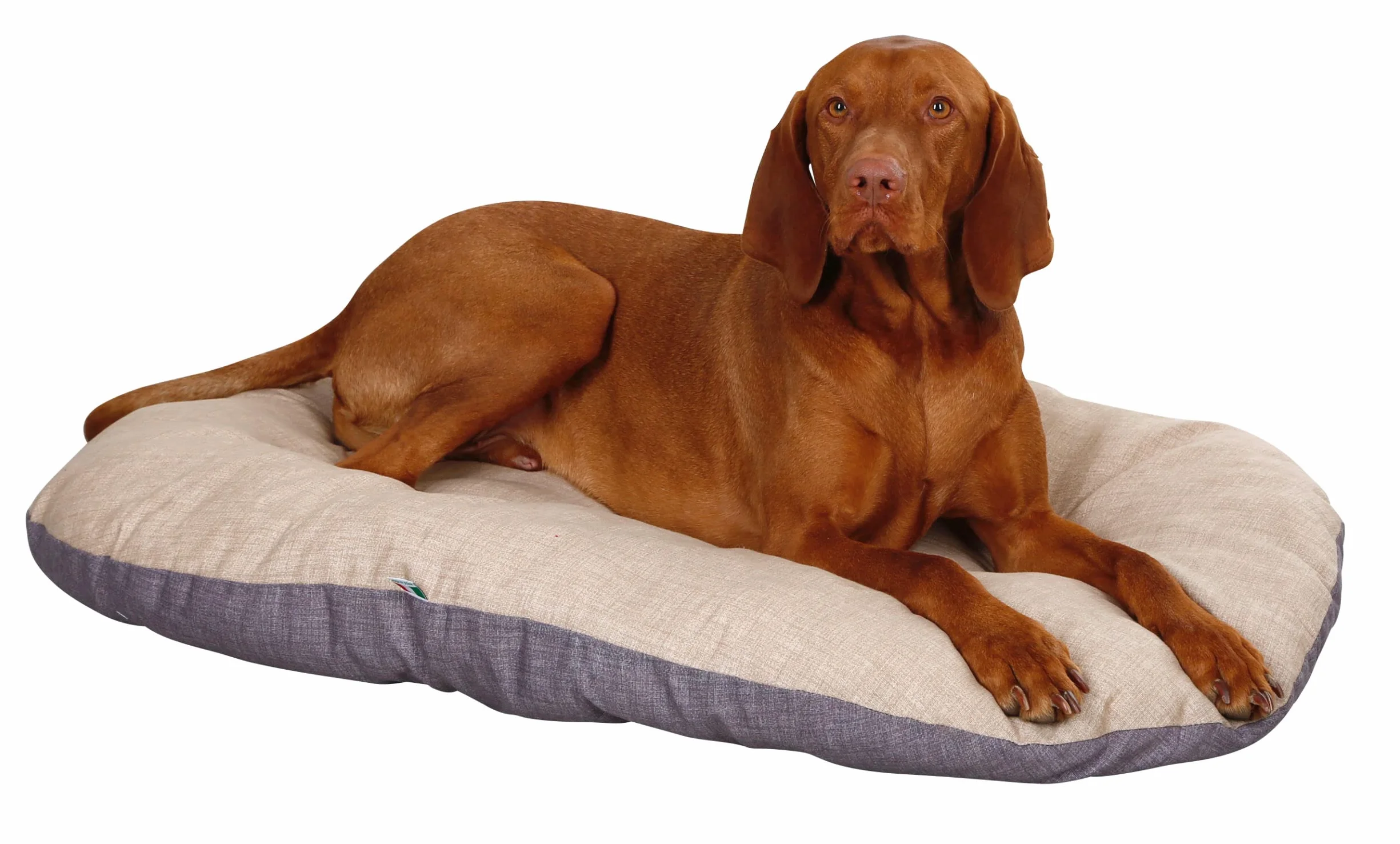 Kerbl Pet Cuscino Loneta, marrone/grigio, 58 x 43 cm