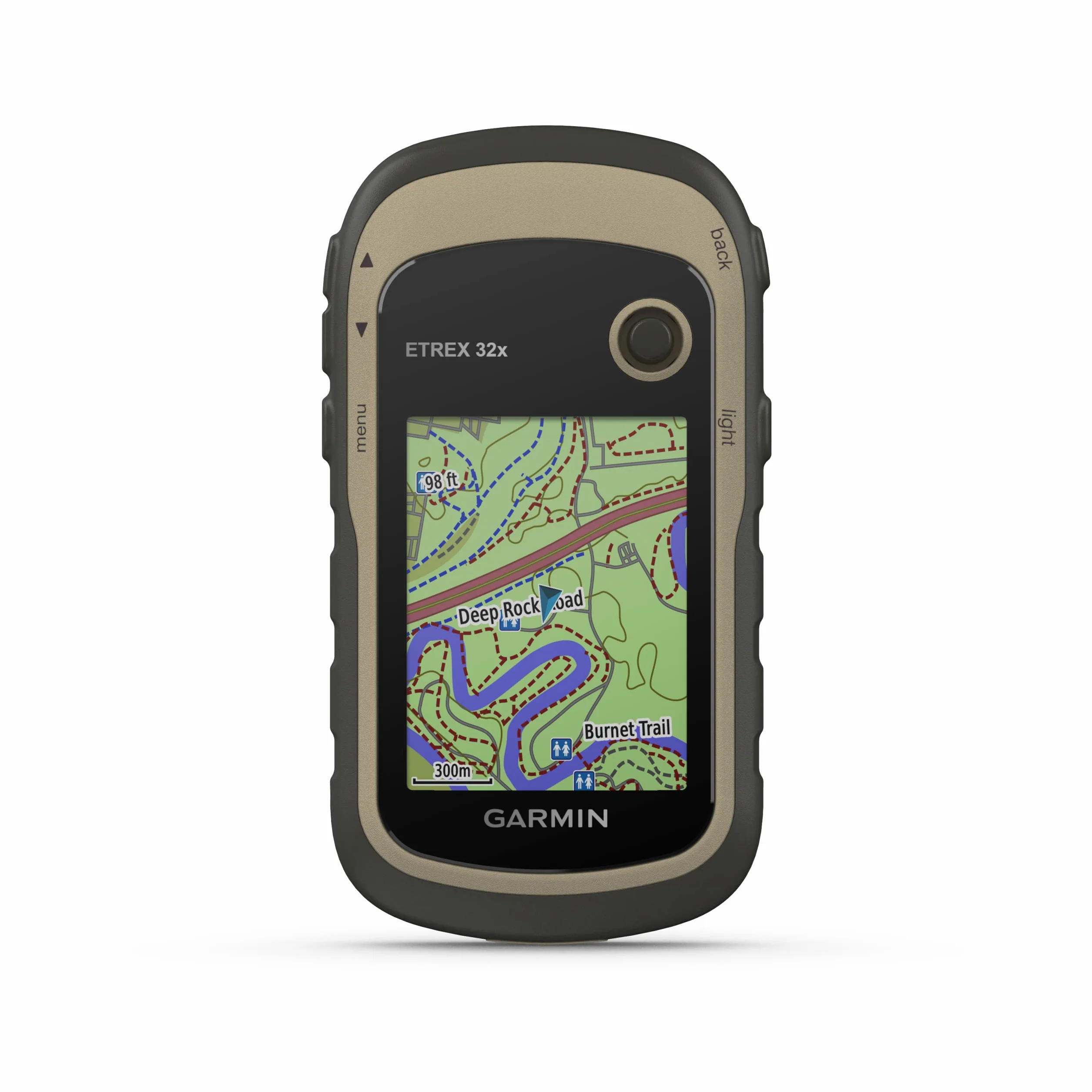 Garmin - eTrex 32x - GPS per escursionismo con mappatura TopoActive Europe precaricata con strade e sentieri percorribili - Bussola elettronica e altimetro barometrico - Verde (Ricondizionato)