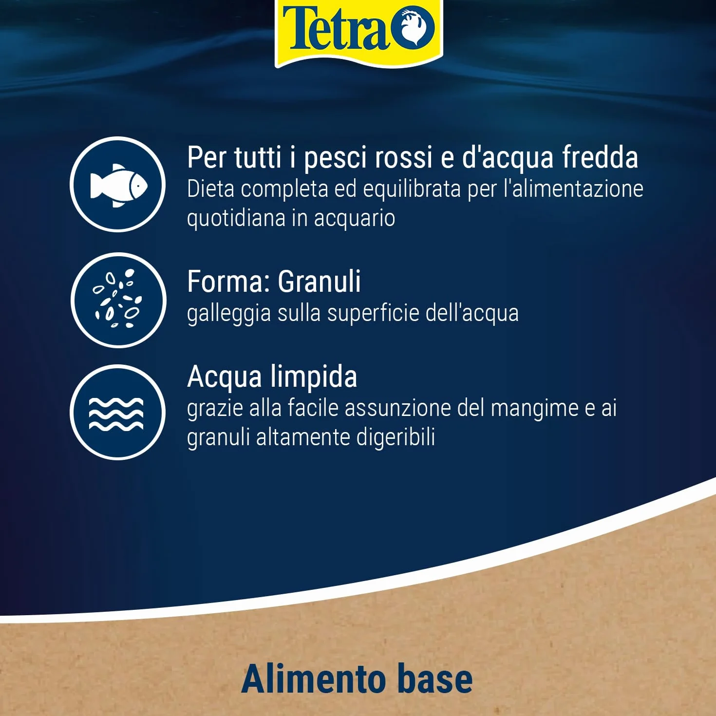 Tetra Goldfish Granules Mangime In Granuli Galleggianti Per Pesci Rossi - 250 Ml