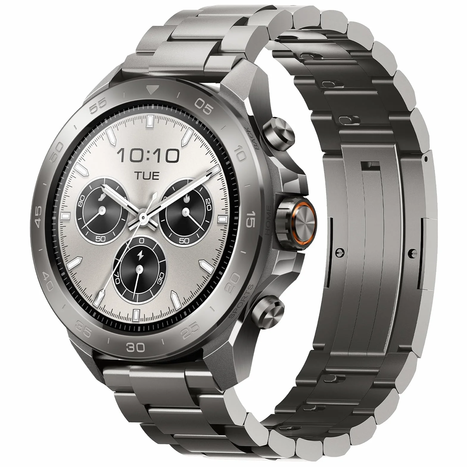 Mibro GS Explorer S Full Ti 48mm Smartwatch Outdoor con 1.32" AMOLED,Mappe Offline,Full Titanio,GPS Dual Band,10 ATM e 150+ Orologio Sportivo,20 Giorni Autonomia,Per iOS e Android
