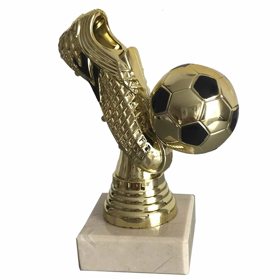 Larius Calcio Oro Scarpa Trofeo Calcio Coppa Onore Capocannoniere (Senza Testo)