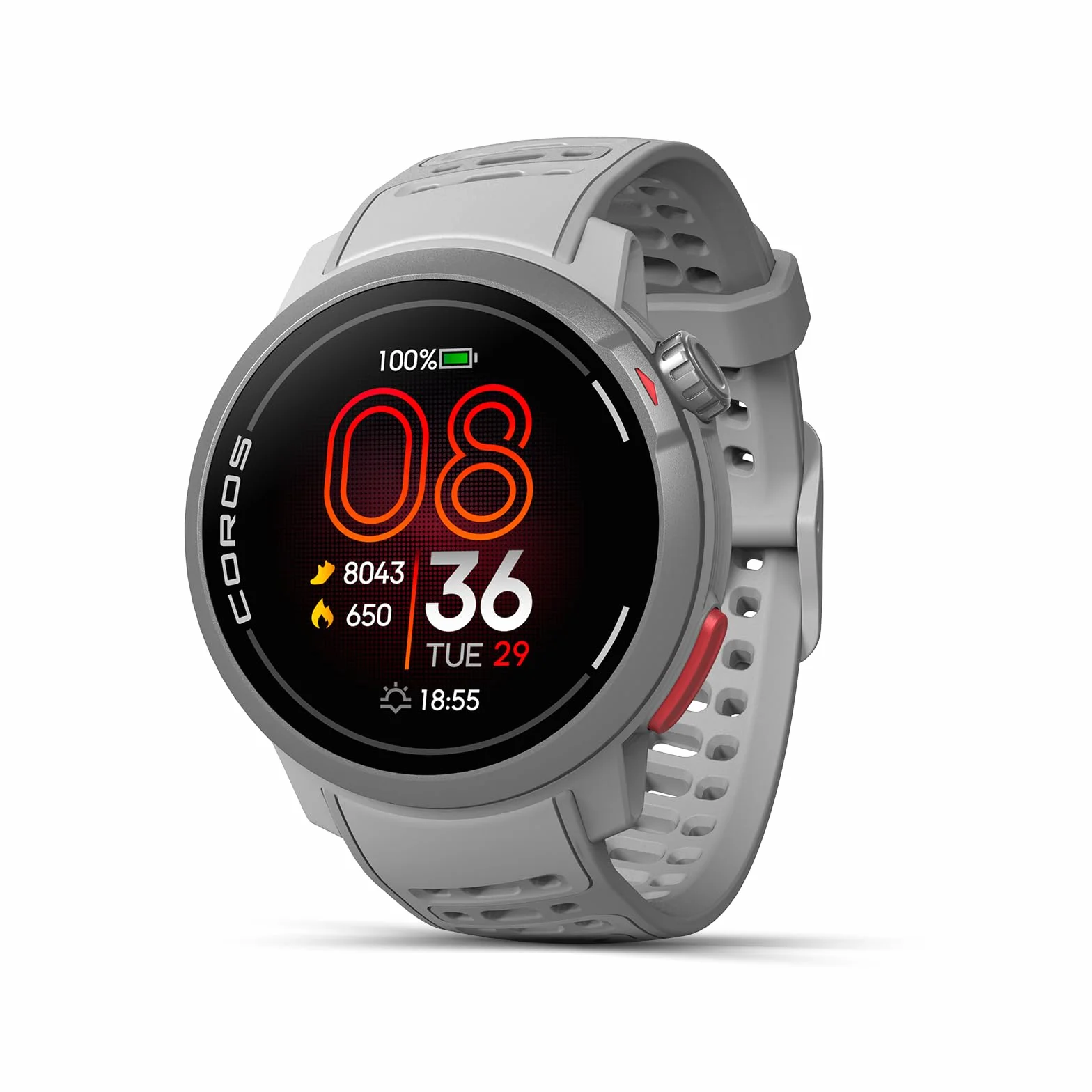 COROS PACE Pro Orologio GPS Sportivo, Touchscreen AMOLED da 1,3 pollici, Processore più veloce della categoria Running GPS Watch, 20 giorni di durata della batteria, Navigazione con mappe globali