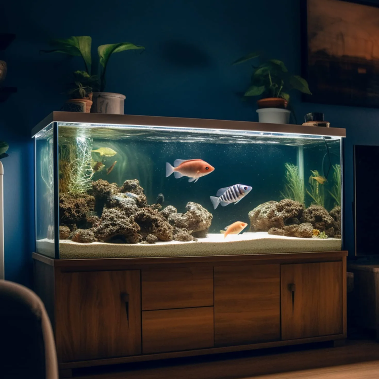 Nobleza - LED Impermeabile per Acquario, Vasca e Piante di Diverse Tensioni e Lunghezze (1.5W 30cm, Luce Bianca)
