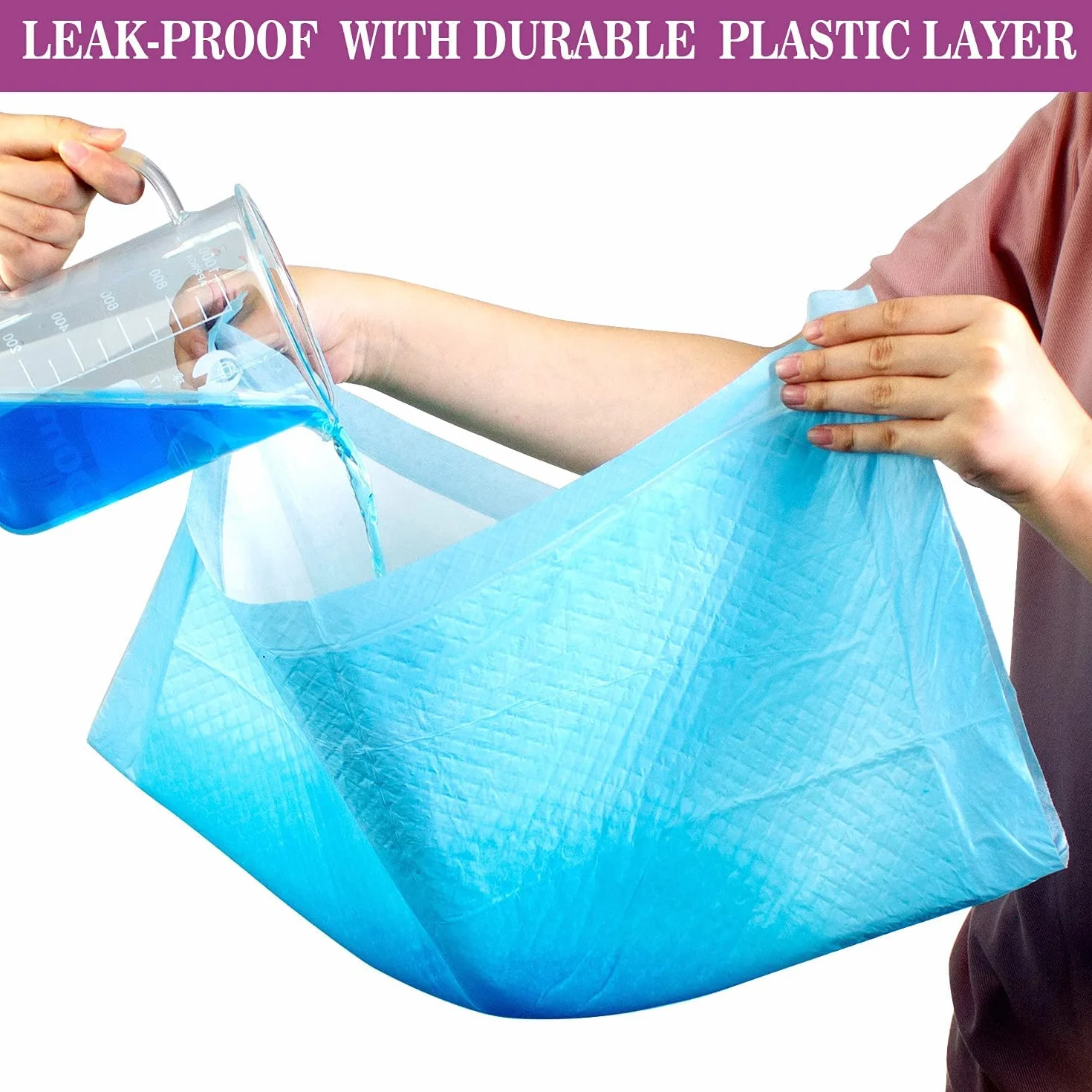Pastiglie extra large per pipì per cani, 71 x 76,2 cm, XL, super assorbenti e a prova di perdite, per animali domestici usa e getta e vasino per cuccioli, cani | cani | gatti | conigli