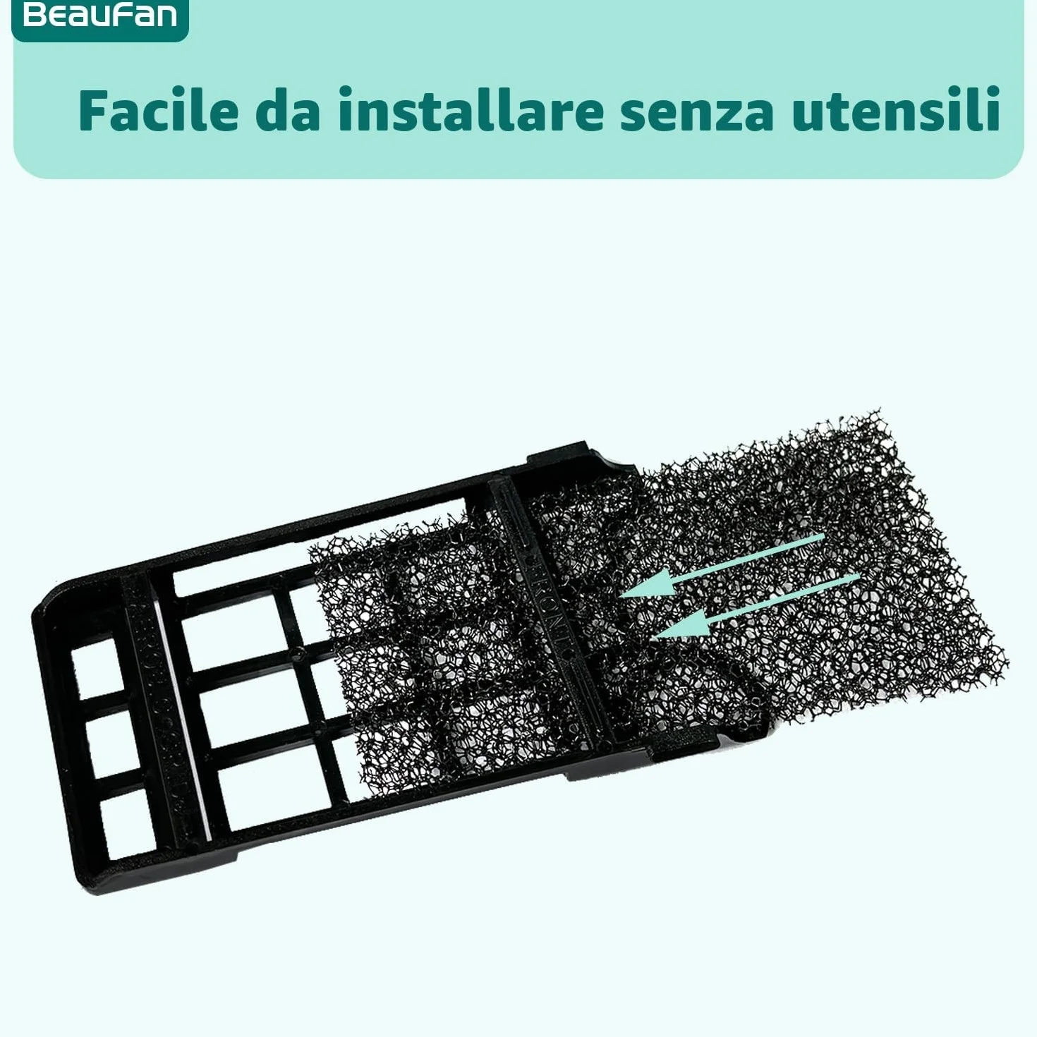 1 Set Cartuccia Filtro di Sostituzione per Acquario Compatibile con Il Filtro Tetra EasyCrystal Aquarium C250 e C300, Contanti 10 Filtri a Carbone Attivo e 4 Filtri a Schiuma per Imballaggio