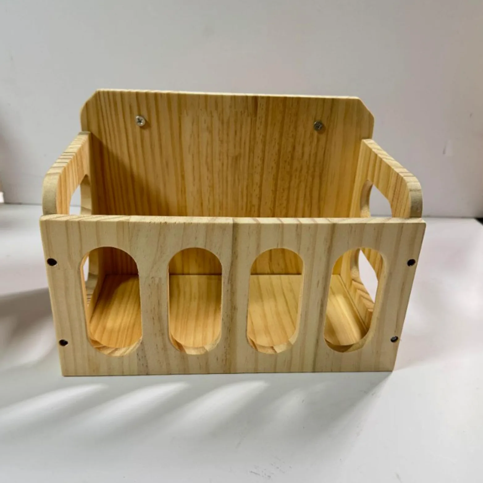 Mangiatoia Portatile in Legno per Conigli, Ricci, Furetti E Criceti.