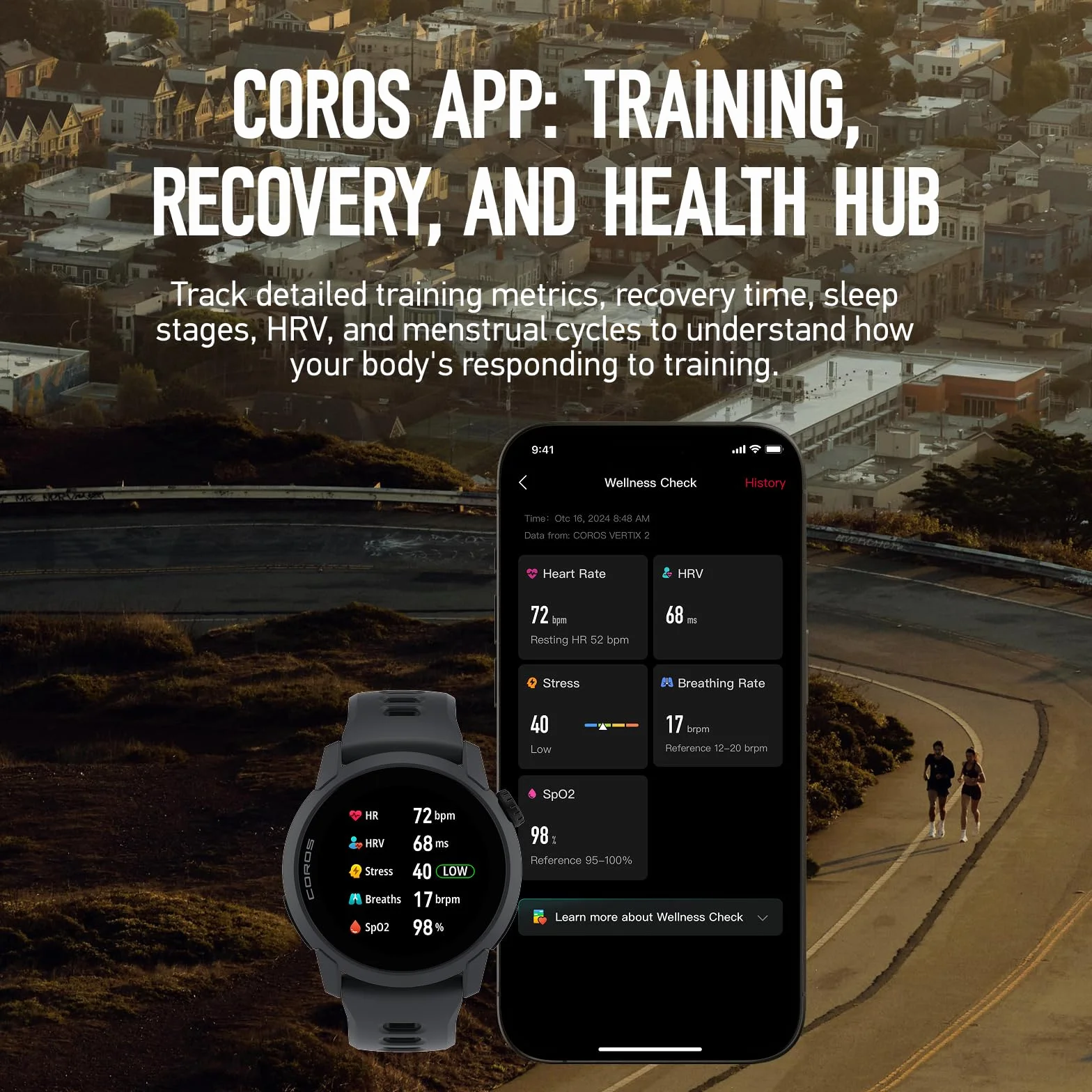 COROS PACE 4 Orologio GPS sportivo ultraleggero, 1,2" Touchscreen AMOLED, 19 giorni di utilizzo quotidiano, controllo vocale, strumenti di allenamento avanzati, GPS, navigazione (Nero Silicone)