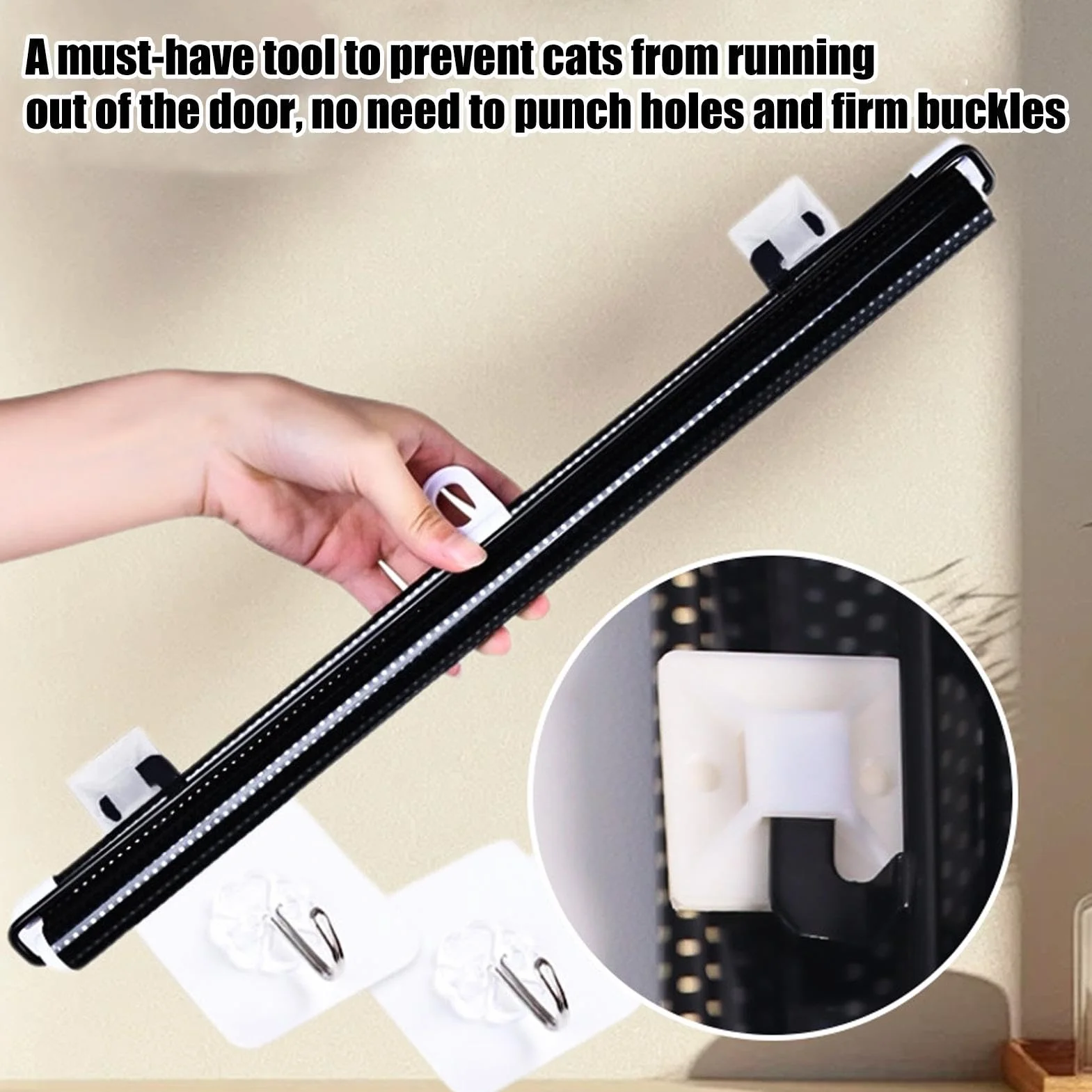Cancello per cuccioli da interno, porta retrattile ed espandibile per animali domestici, facile da installare, barriera portatile per gatti, recinzione divisoria anti-salto per porta, scale, balcone