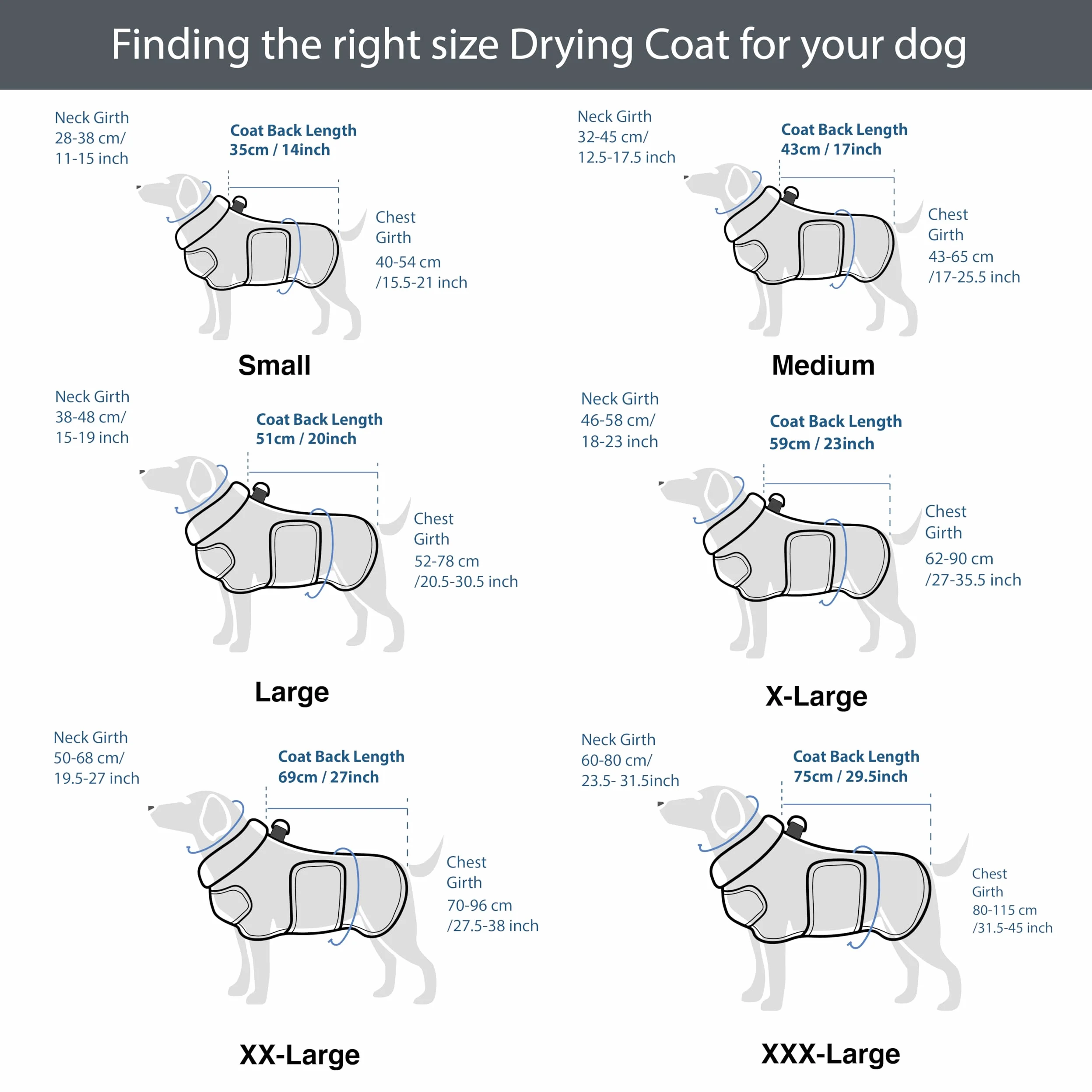 Super assorbente cane asciugatura cappottino doppio strato microfibra Dry Robe con sicurezza auto D Ring asciugamano accappatoio Pet Dryer mantiene i cani asciutti e caldi. Accessori