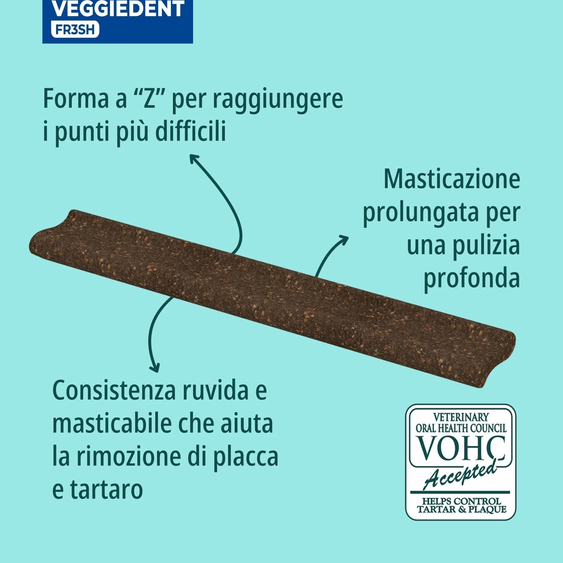 Virbac Veggiedent 15 Strisce XS CN < 5 kg