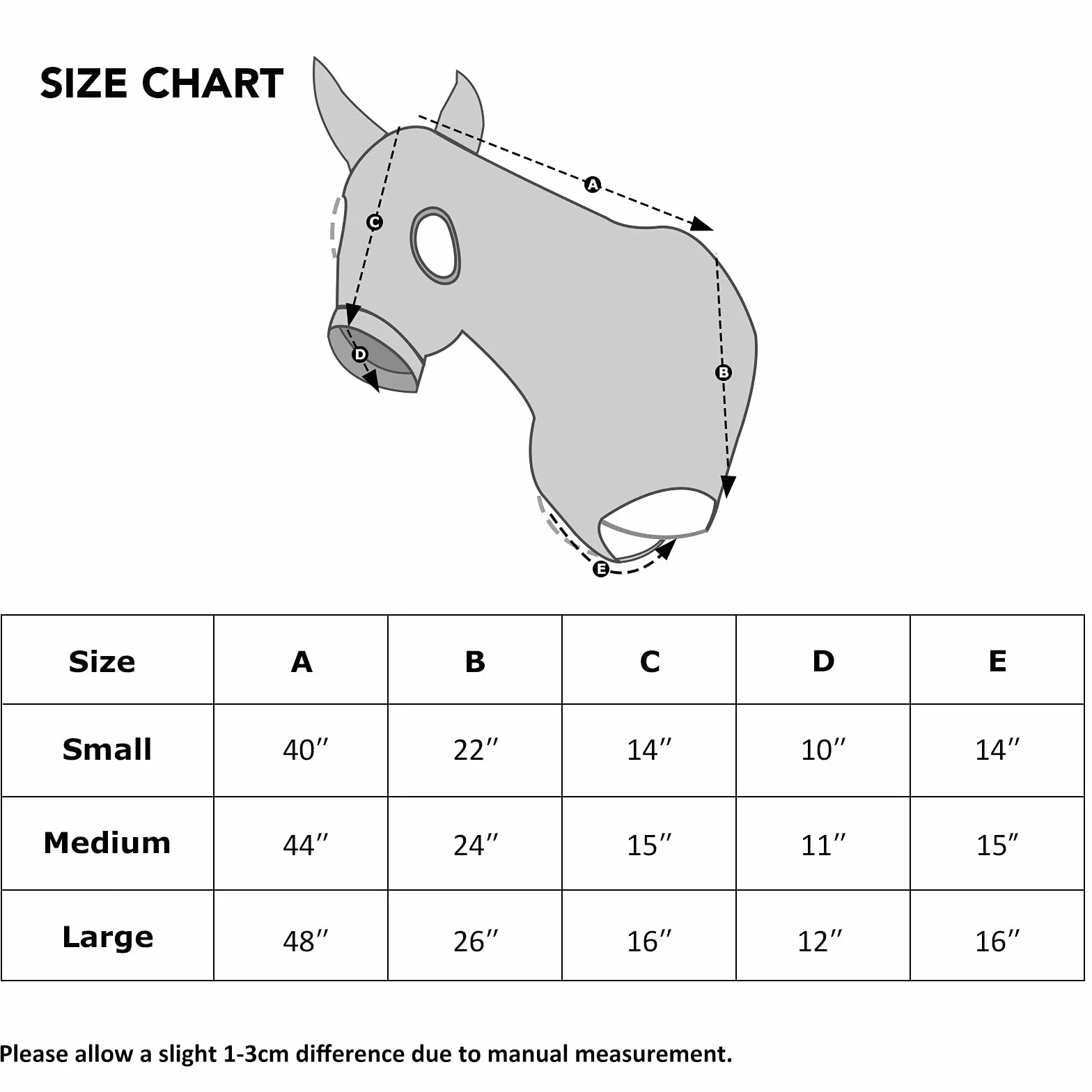 Harrison Howard Horse Stretchy Head Hood con cerniera Vast Cosmos
