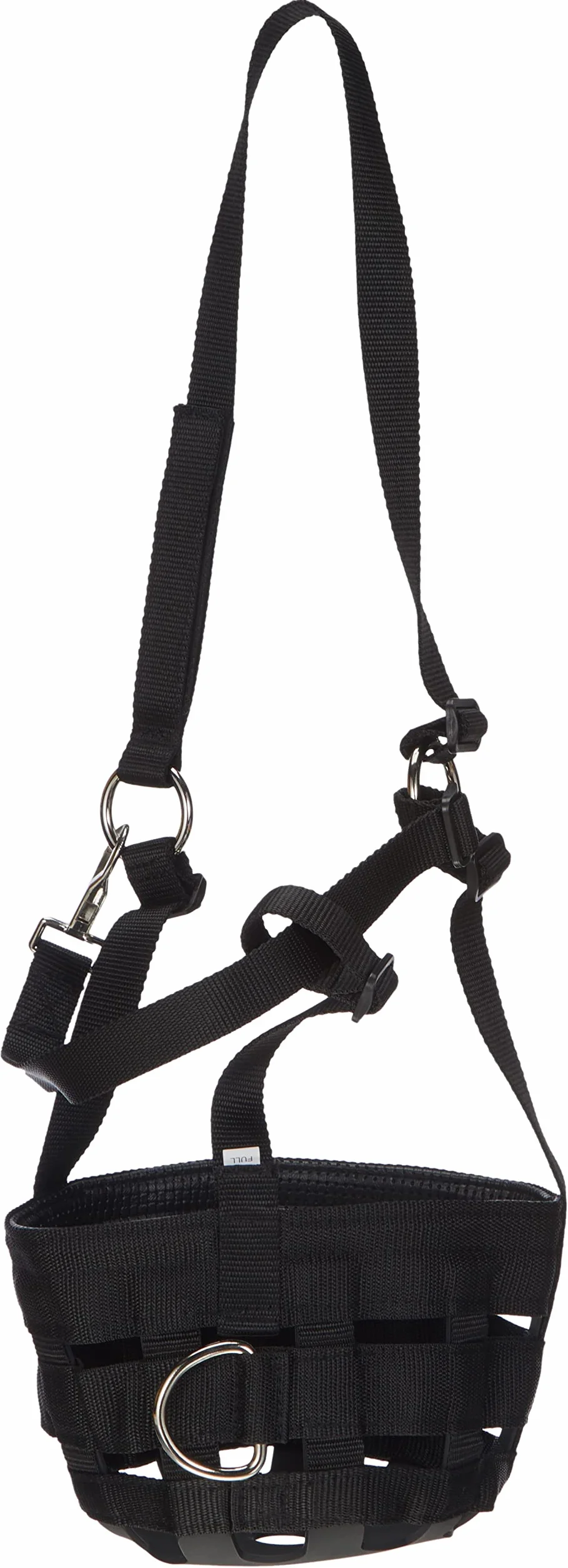 Kerbl 321627 - Museruola e Freno in Nylon, Colore: Nero
