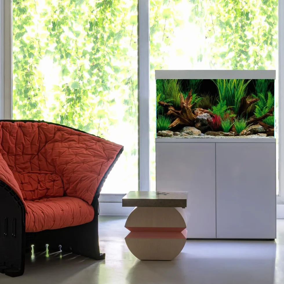 AMTRA WONDER - Sfondo in poster per acquario, decorazione dell'acquario, poster decorativo con doppia stampa, formato 30x60cm