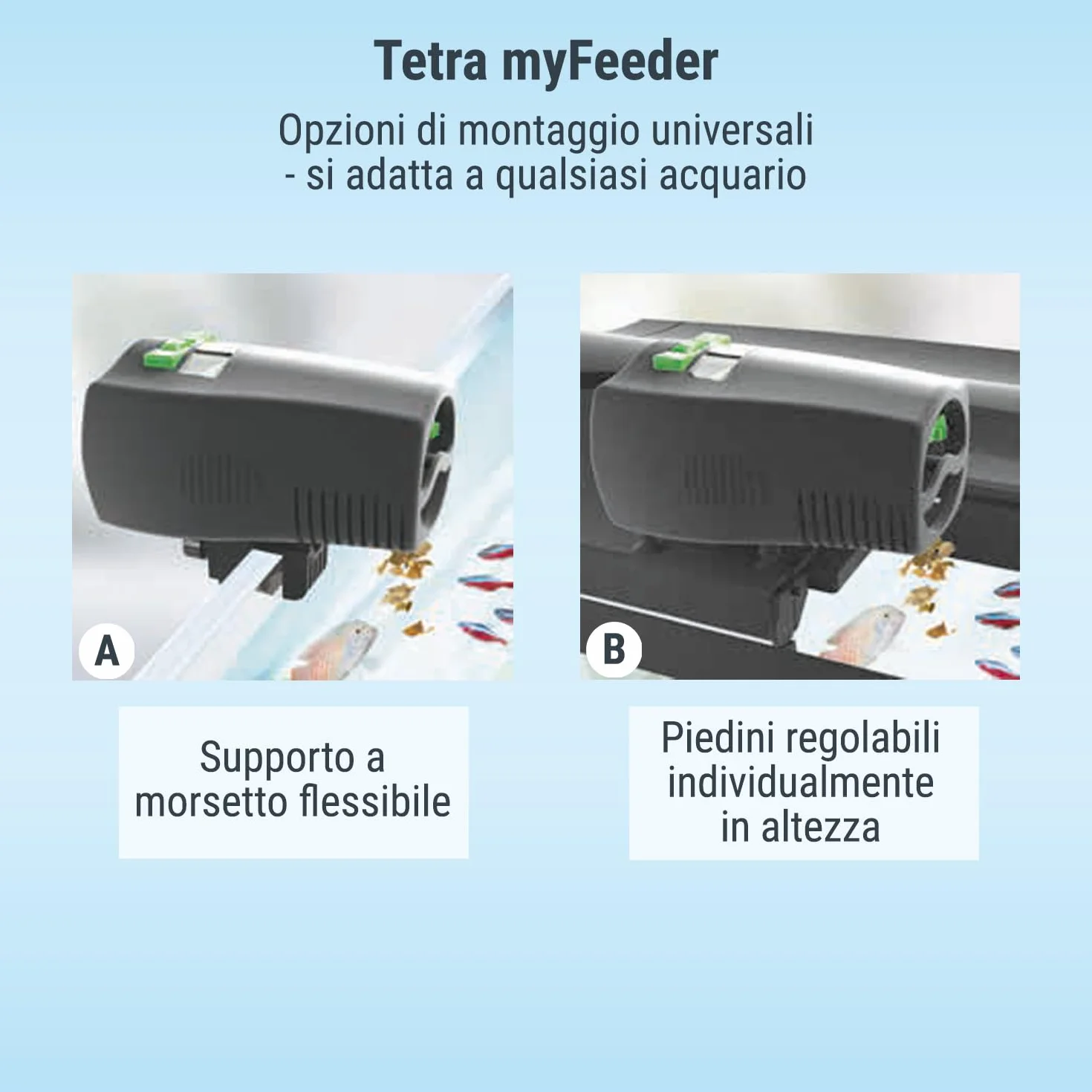 Tetra My Feeder, 331 gr, Nero