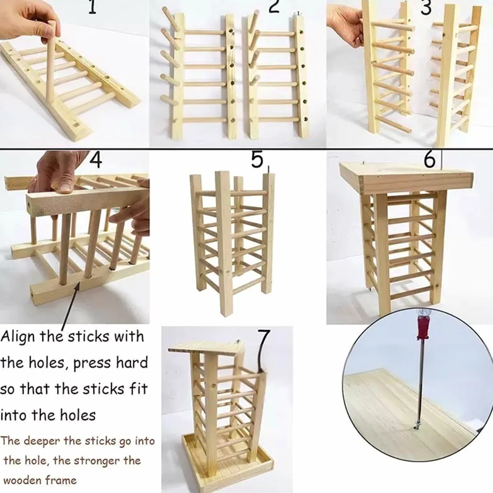 Mangiatoia Per Conigli Porta Cibo In Legno Multifunzionale Per Piccoli | Rastrelliera Per Fieno Per Conigli Per Criceti Ricci Coniglietti Furetti Scoiattoli