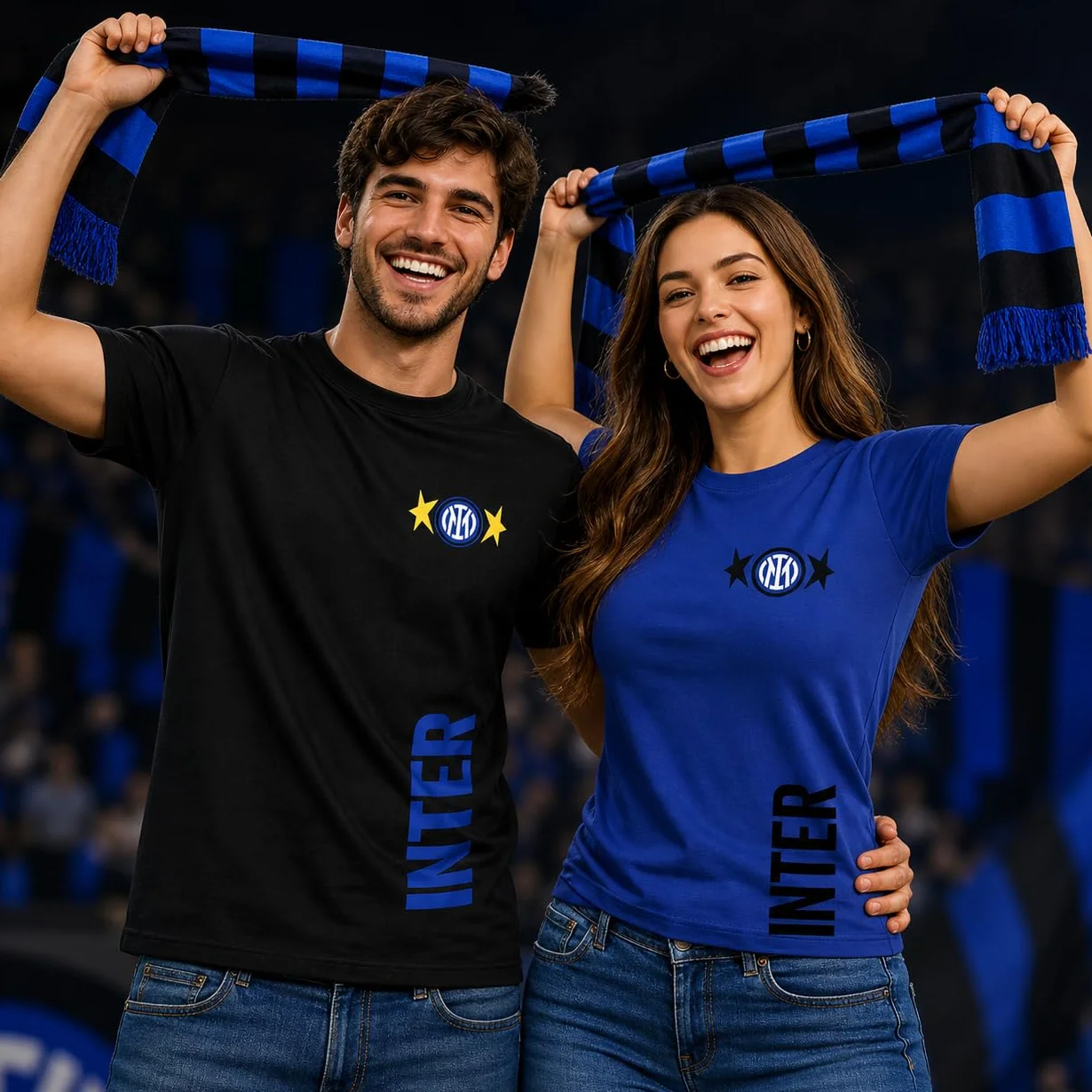 Koszulka FC Internazionale Bawełniana Oficjalna Personalizowalna PS 46678-BS