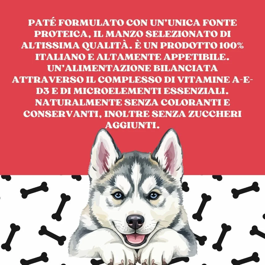 Monge Monoprotein umido cane, alimento completo per cani adulti di tutte le taglie gusto SOLO MANZO,formula monoproteica grainfree senza cereali | 12 vaschette da 150 grammi l'una.
