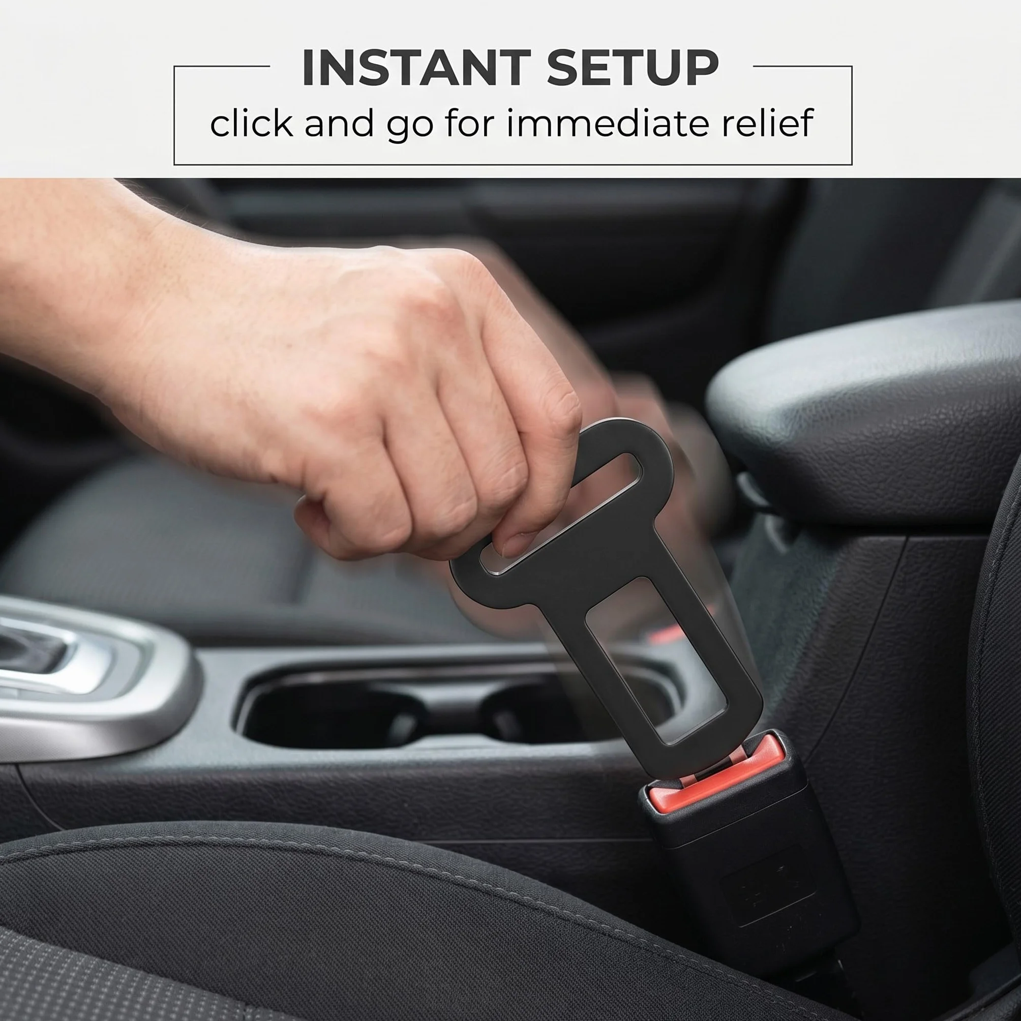 Cinture Di Sicurezza Per Auto, Connettori In Metallo, Fissaggio Di Sicurezza, Animali Domestici, Cintura Di Sicurezza Del Veicolo, Serratura Di Sicurezza, Durevole, Metallo, 4 Pezzi