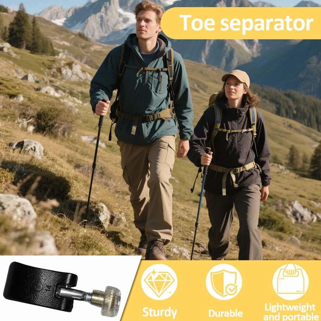 Blocco esterno per bastoncini da trekking, ricambio 14 mm, set da 8 pezzi