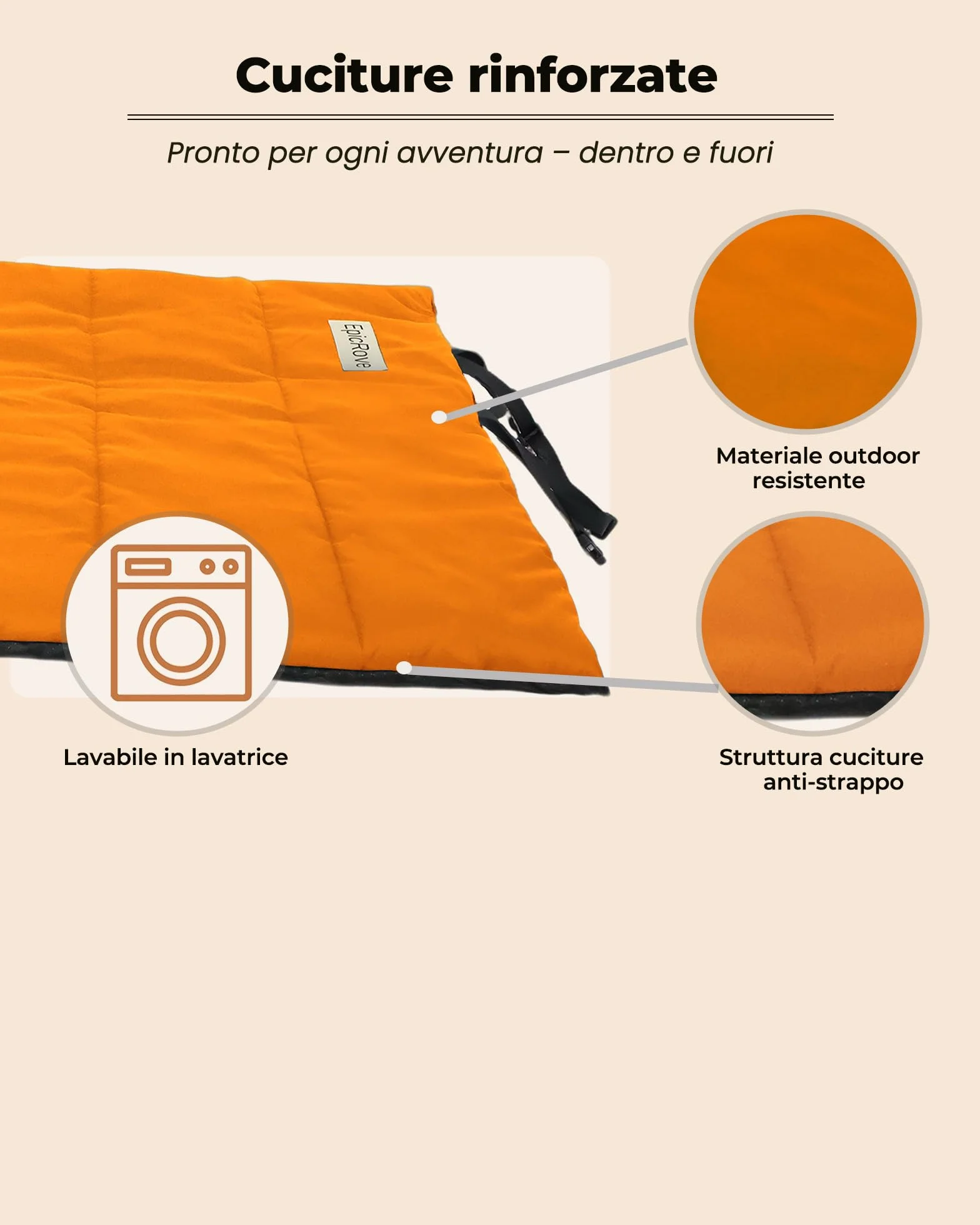 Tappetino per Cani Impermeabile Imbottito 110x68 cm Antiscivolo Lavabile Pieghevole
