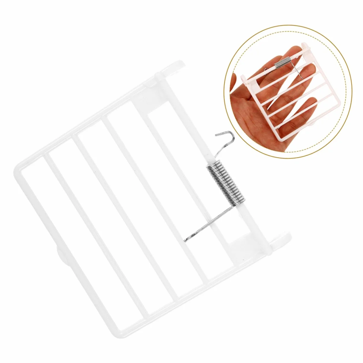 Accessori per Porta Uccelli in Sostituzione Facile con per Mangime Porta per con Design Resistente e Manutenzione Semplificata per Pappagalli e Uccelli Domestici