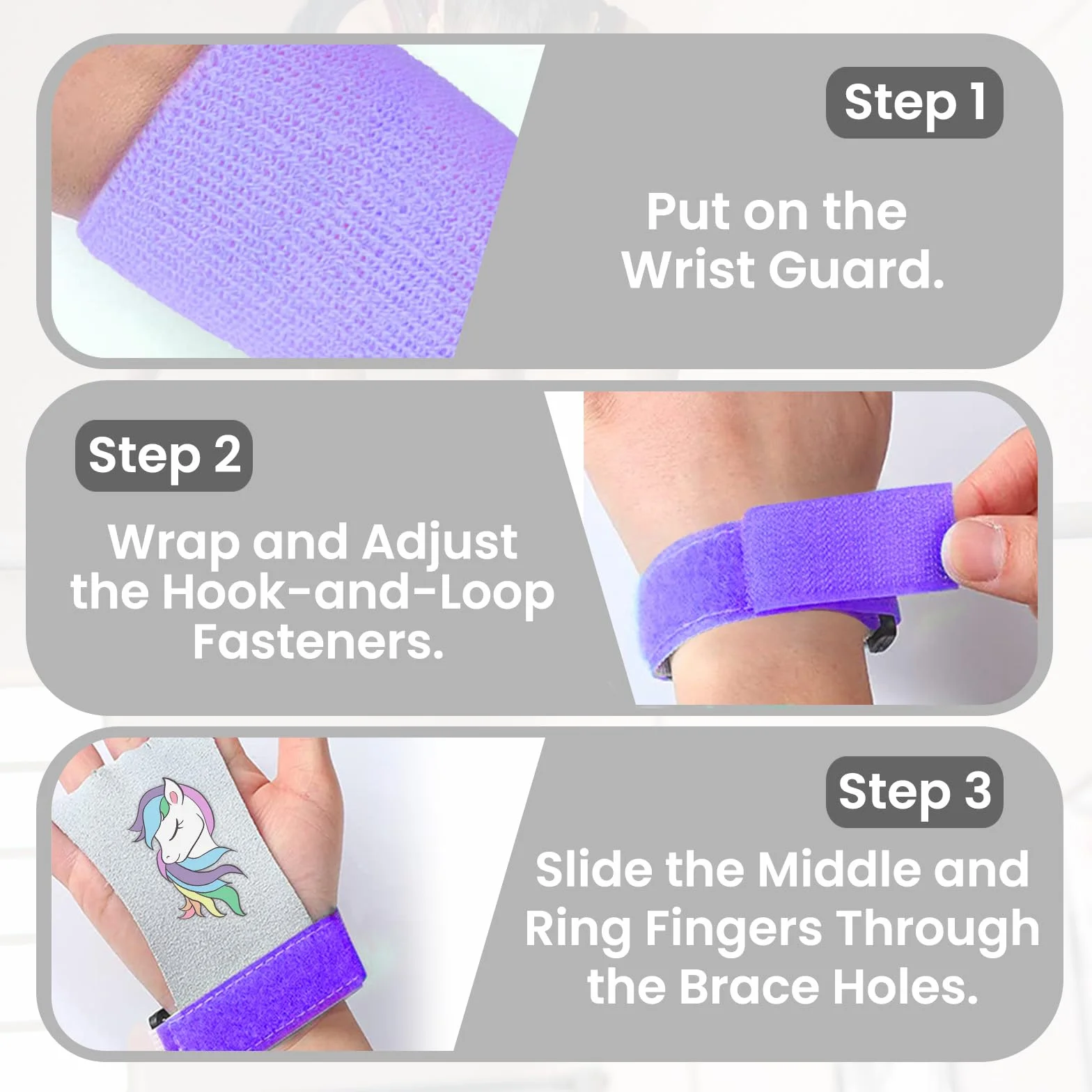 FINGER TEN Set polsini ginnastica con protezioni palmo supporto polso