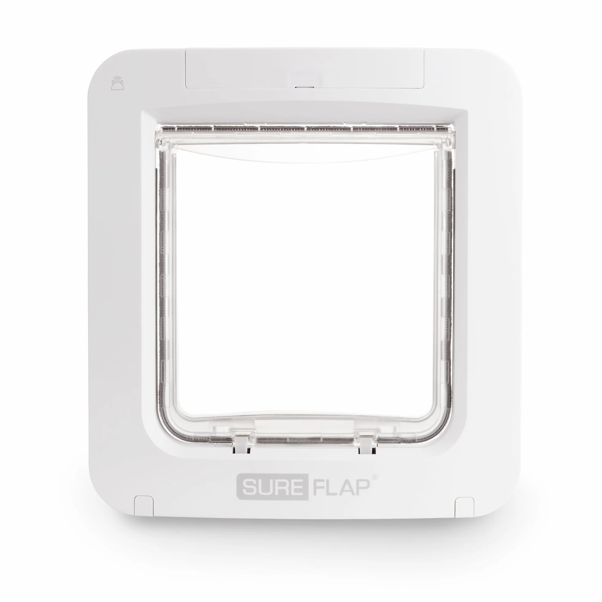 Connect SureFlap Sure Petcare Porta per animali con lettore di microchip, compatibile con targhetta RFID, controllo da App, Hub