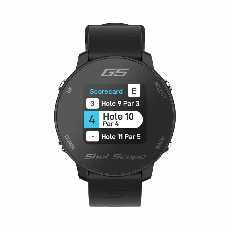 Orologio GPS Shot Scope G5 Golf Nero