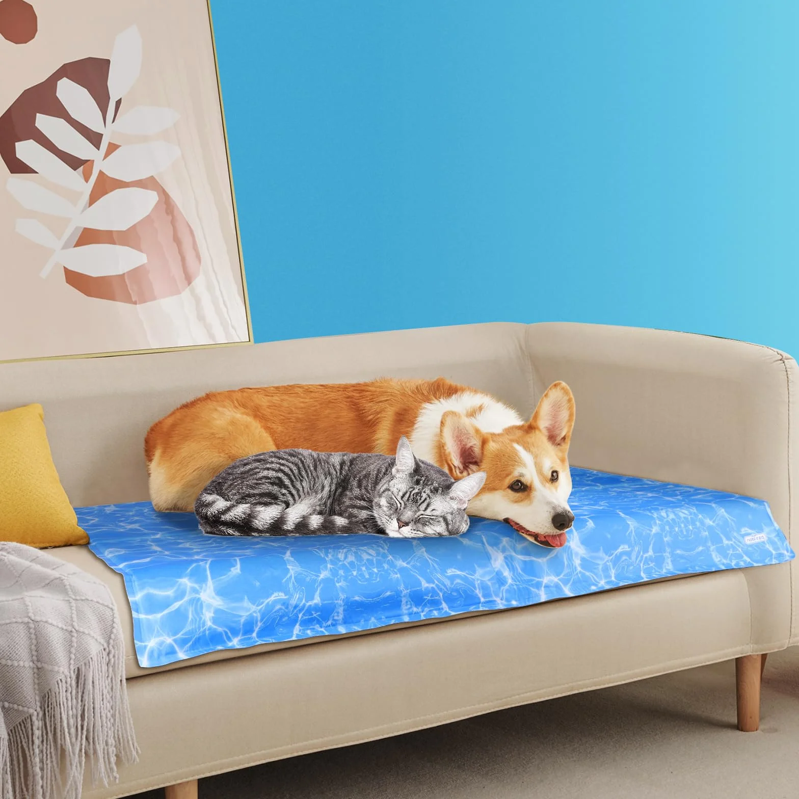 Nobleza Tappetino Refrigerante in Gel per Cani 65x50 cm M