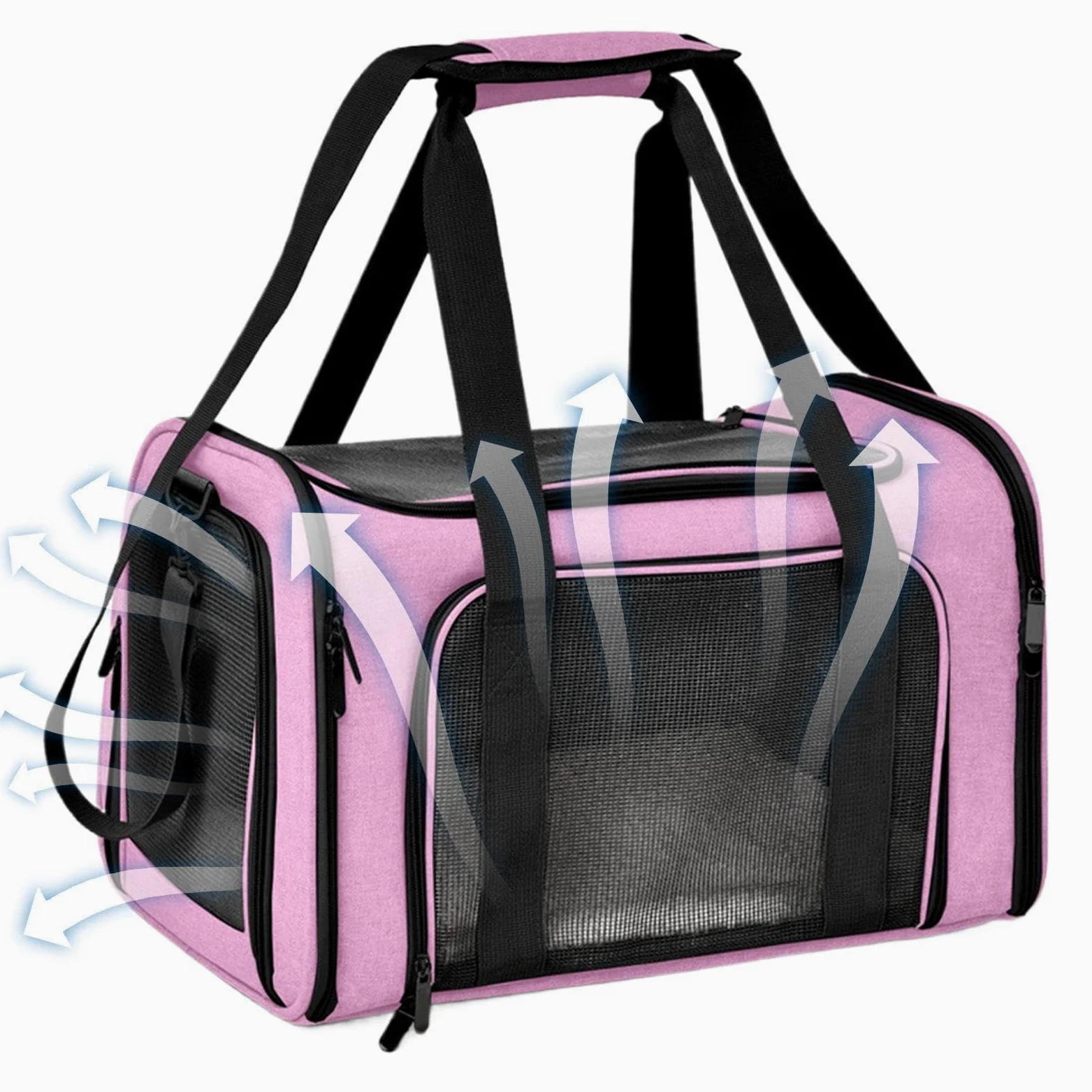 La Borsa da Trasporto di Gatti Traspirante, Comodo, Portatile e | Trasportino Multifunzionale Animali Per Cani Piccoli E Gatti, Leggero Compatto, Outdoor Campeggio Escursioni