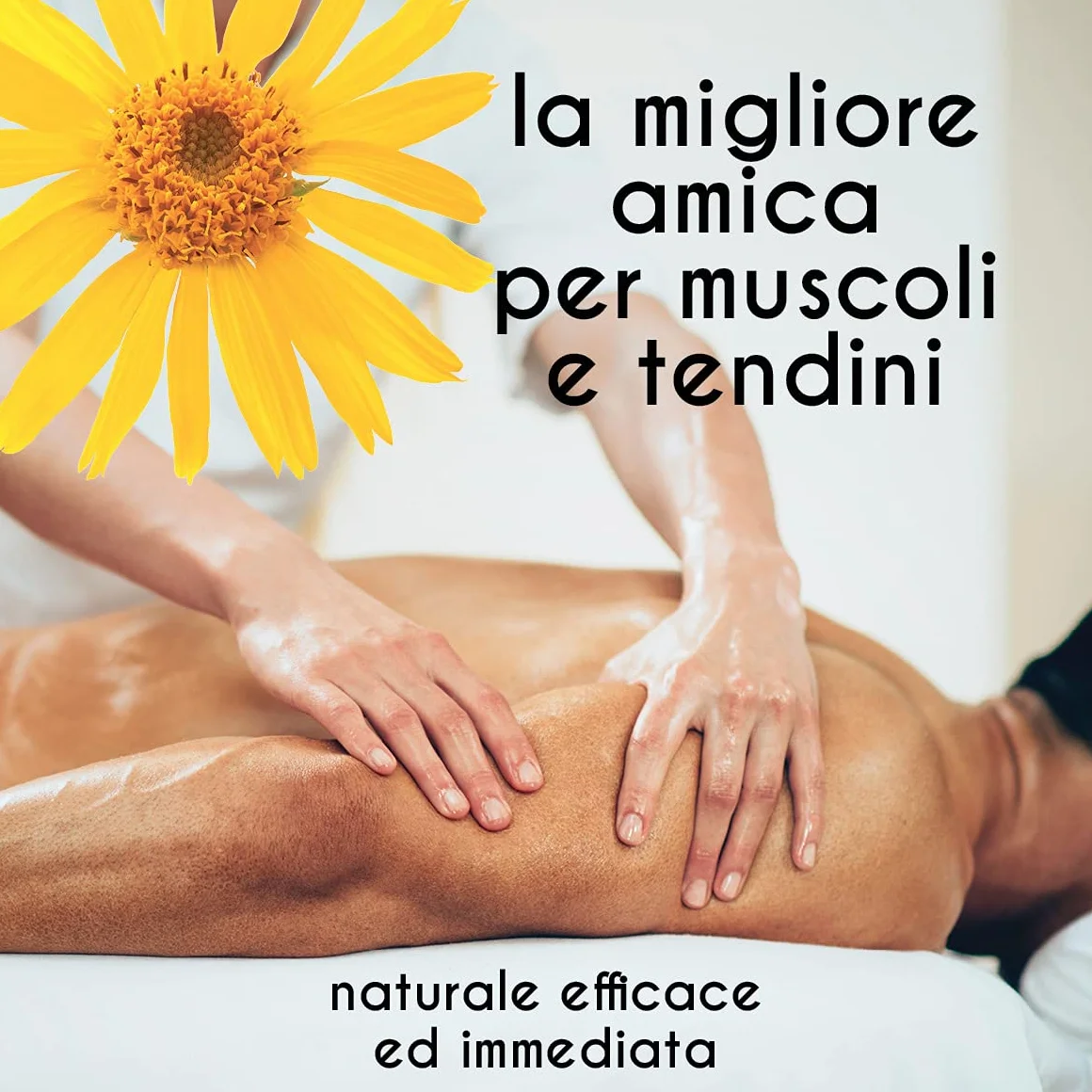 Arnica Montana Gel 90% 500 Ml Massaggio Muscoli Articolazioni Naturale