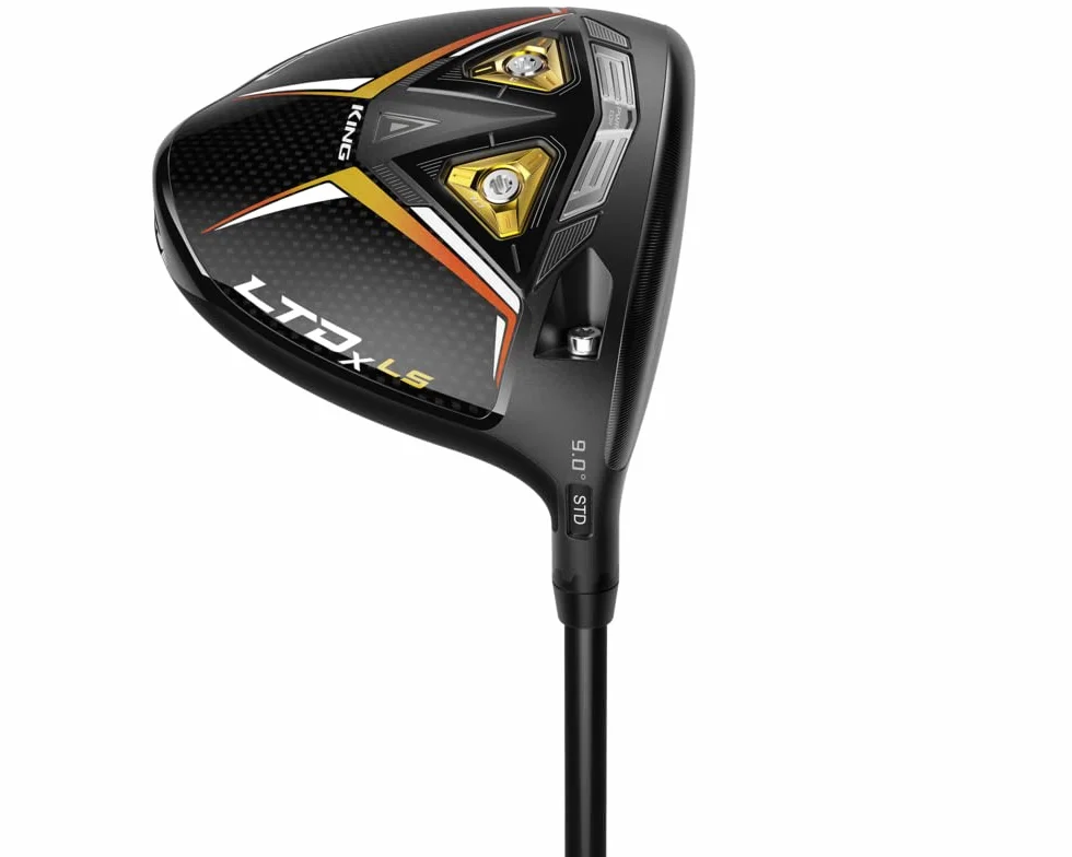 Cobra Golf Driver Uomo LTDX LS 2022 Nero Opaco-Oro Fusion
