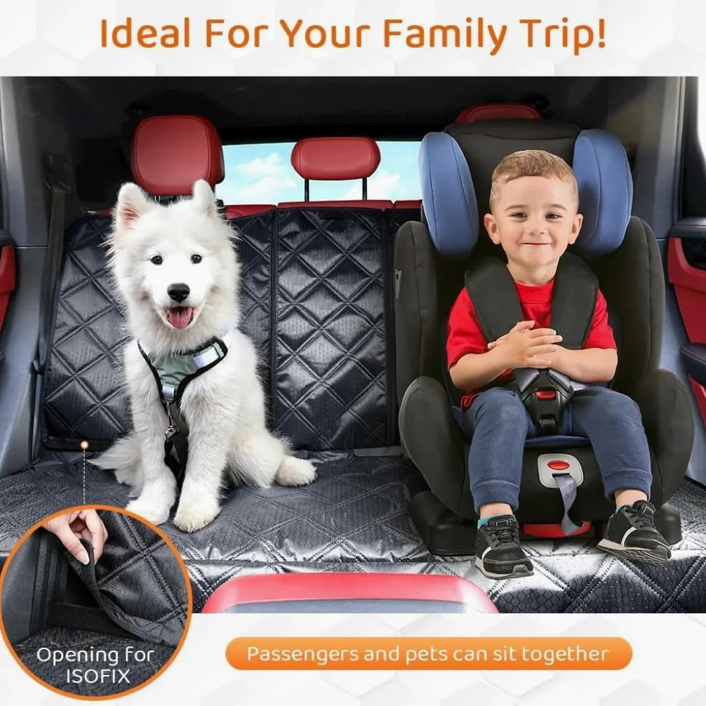 Coprisedile Auto per Cani per Buick Regal 2004-2008, Coprisedili Posteriore per Cani Telo Posteriore Cane Antigraffiato e Antiscivolo