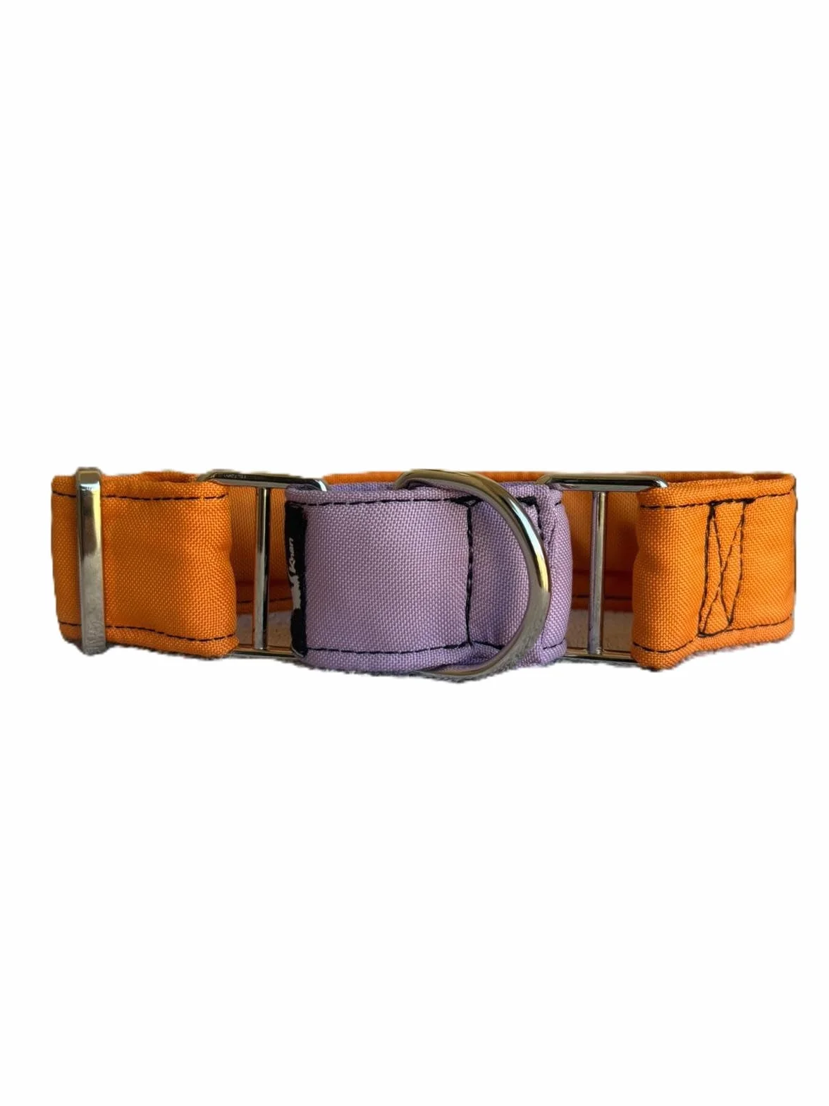 Martingala-Khan collare Martingala idrorepellente per cani ARANCIONE VIOLA L