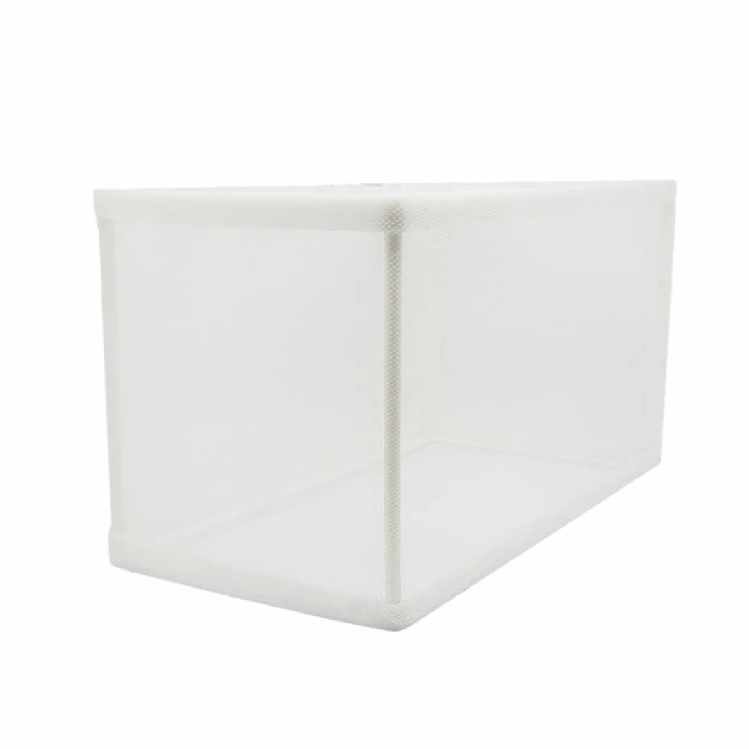 FAST WORLD SHOPPING Sala Parto per Acquario Dolce e Marino 26 x 15 x 15 cm, Salaparto Incubatrice a Rete con Ventose, Cubo a Sacca per l'Allevamento Sicuro degli Avannotti