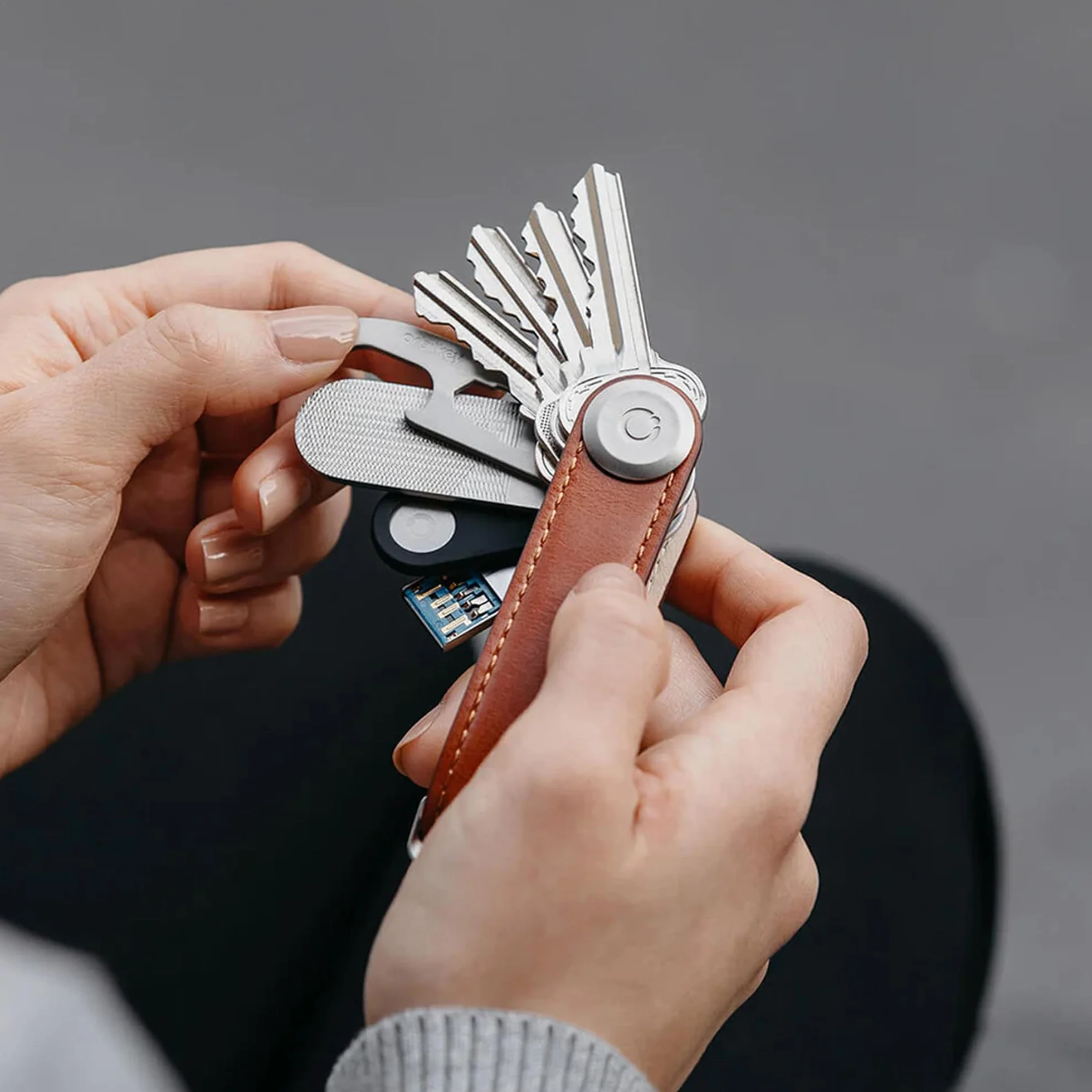 Orbitkey Lima per unghie e specchio Orbikey
