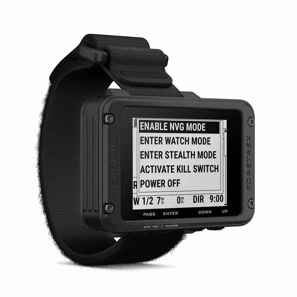 Garmin Foretrex 801, navigazione GPS da polso con cinturino, GNSS multi-banda aggiornato, maggiore durata della batteria
